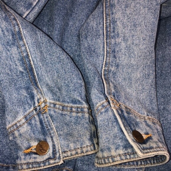 Vintage 70’s blue denim jean jacket size medium - Picture 11 of 12